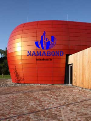 نمای اجرا شده با کامپوزیت پانل