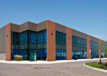 نمای کامپوزیت ساختمان مسکونی و مغازه در انواع طرح