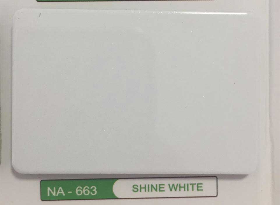 طرح سفید شاین ورق کامپوزیت نانو باند
